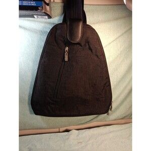 Baggallini Black Metro Convertible Backpack Sling RFID